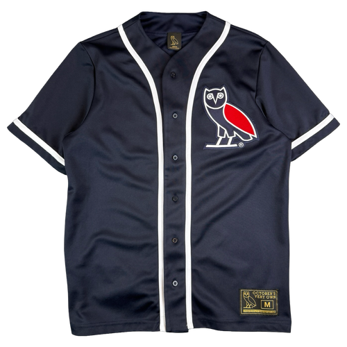 OVO Baseball Jersey Navy (USED) | Vintage Clothing Store Canada