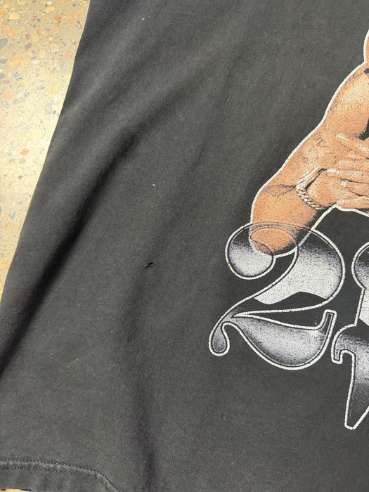 Y2K Tupac All Eyez On Me Tee Black | Vitnage Clothing Store Canada
