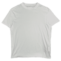 Prada Triangle Blank Logo Crew Tee White (USED)