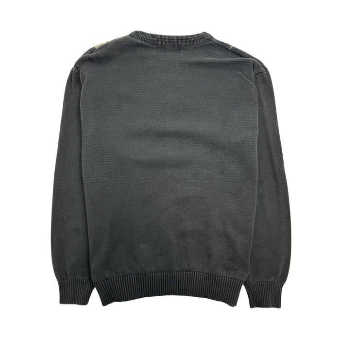 (M) Vintage Tosani Textured Knit Sweatshirt | Vitnage Clothing Store Canada