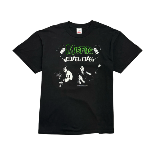 (L) Vintage '02 Misfits Band Tee Black | Vintage Clothing Store Canada