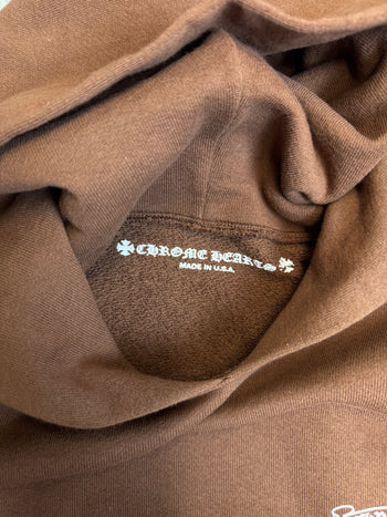 Chrome Hearts Matty Boy Structure Hoodie Brown