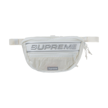 Supreme Logo Waist Bag White FW23