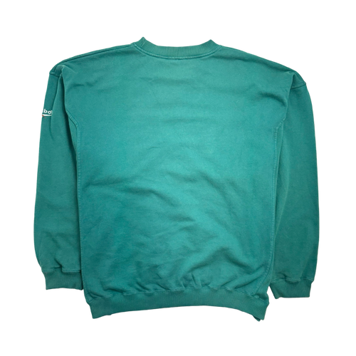 (XXL) Vintage Reebok Miami Dolphins Sweatshirt Aqua | Vintage Clothing Store Canada