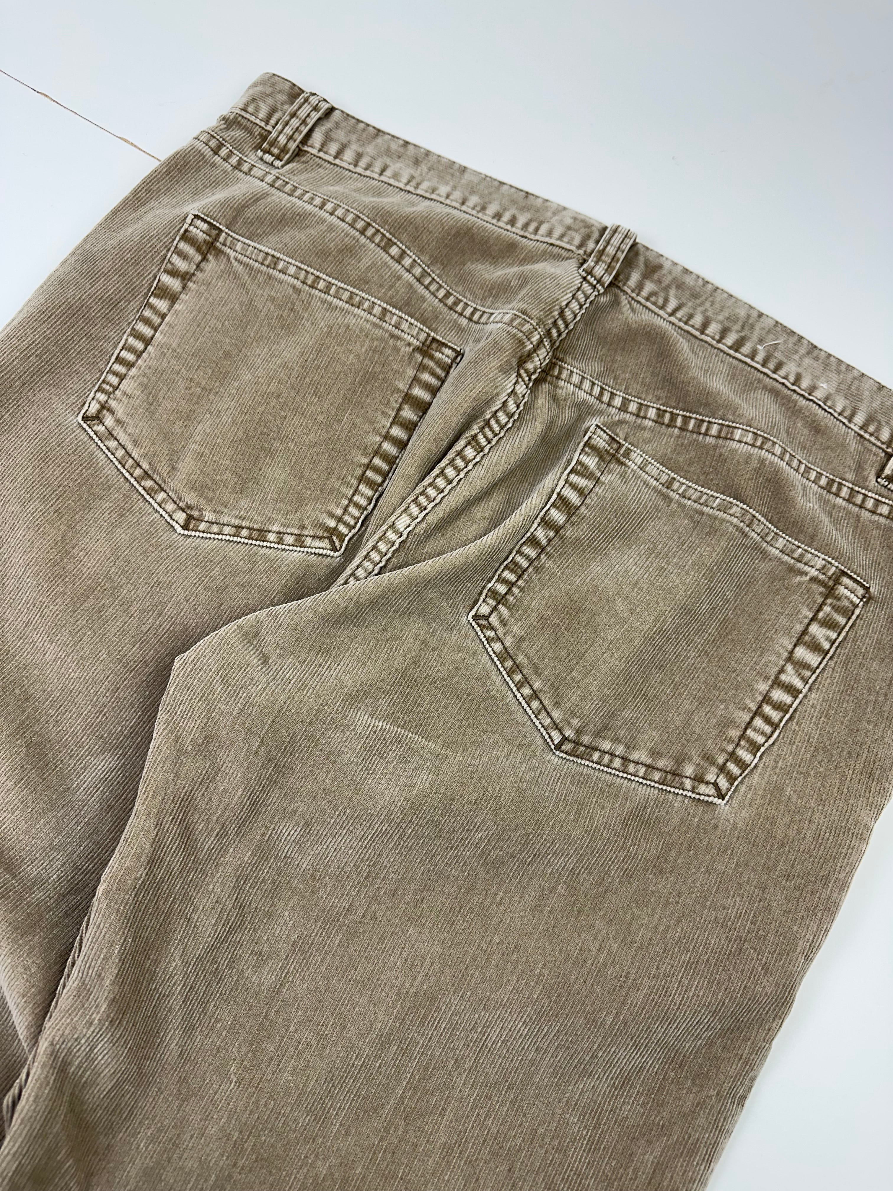 Vintage Club Monaco Corduroy Pants Beige