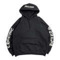 Vintage Chrome Hearts Horseshoe Thermal Hoodie Black