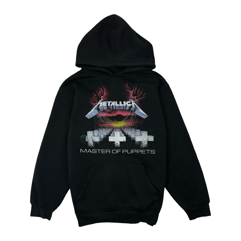 Vintage Metallica Master Of Puppets Hoodie Black