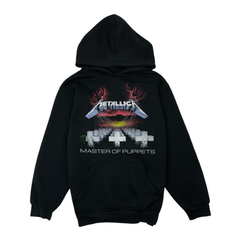 Vintage Metallica Master Of Puppets Hoodie Black