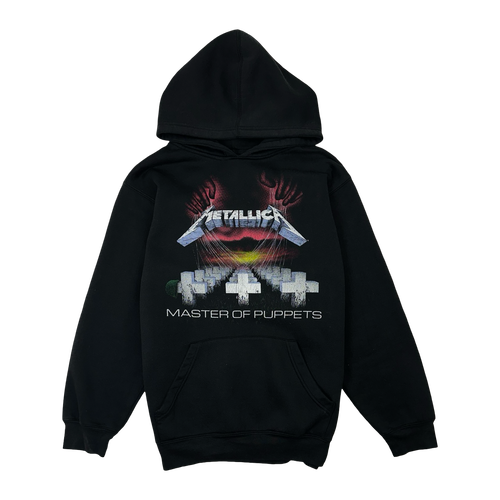 Vintage Metallica Master Of Puppets Hoodie Black | Vintage Clothing Store Canada