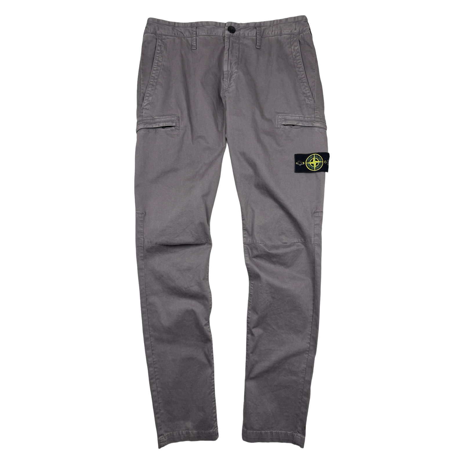 Stone Island Skinny Fit Cargo Trousers Dusty Purple