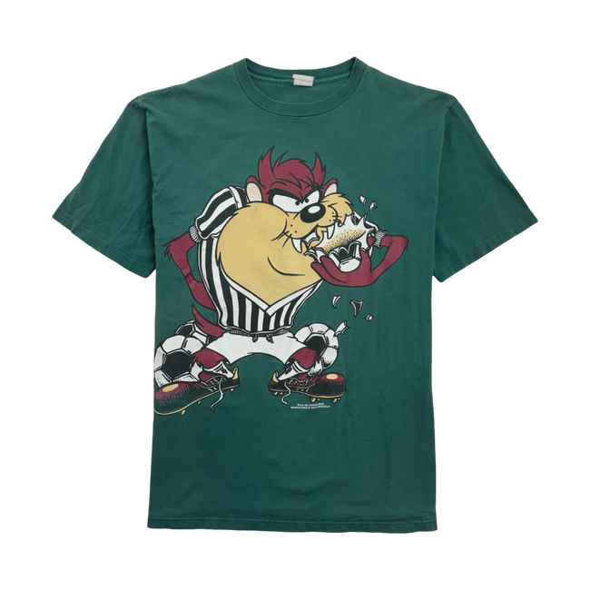 Vintage '94 Tazmania Devil Soccer Tee Green