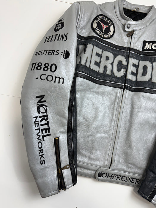 Vintage Mercedes Compressor Leather Racing Jacket | Vitnage Clothing Store Canada