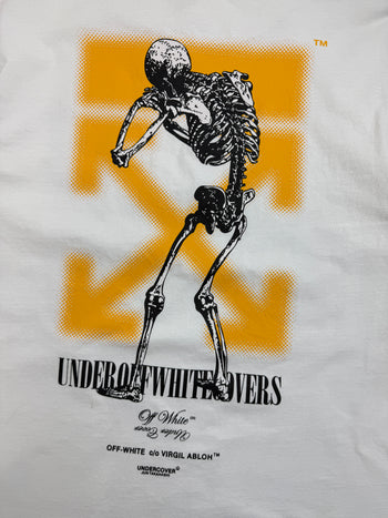 Off-White x Undercover Skeleton Dart Tee White (USED)