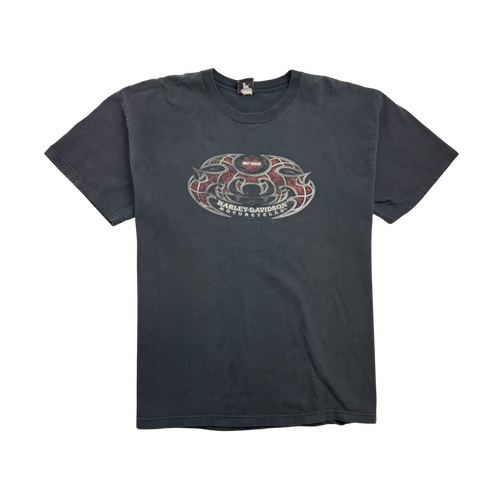 Vintage 2000s Orlando Harley Davidson Tee Black | Vintage Clothing Store Canada