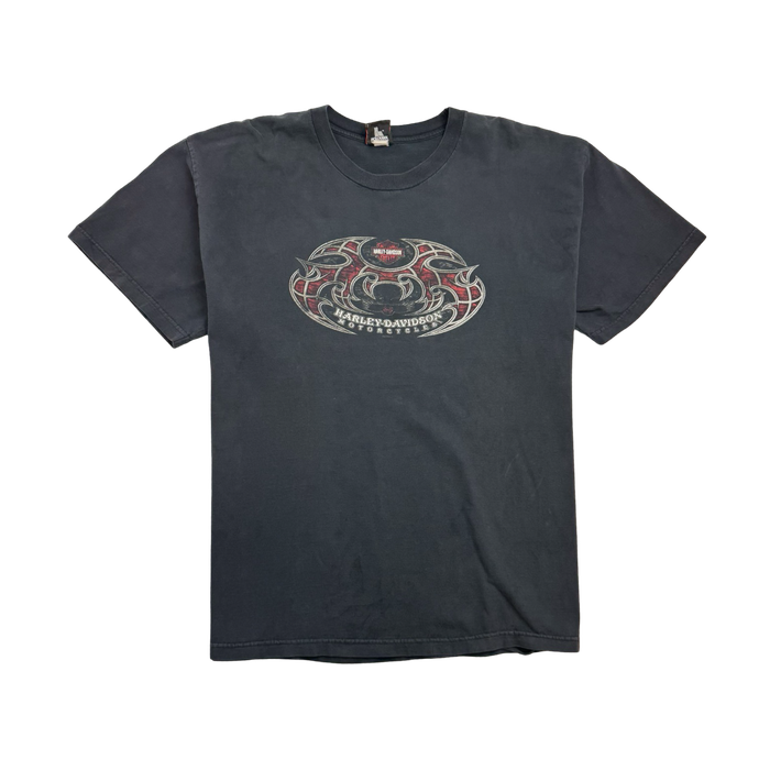 Vintage 2000s Orlando Harley Davidson Tee Black | Vitnage Clothing Store Canada