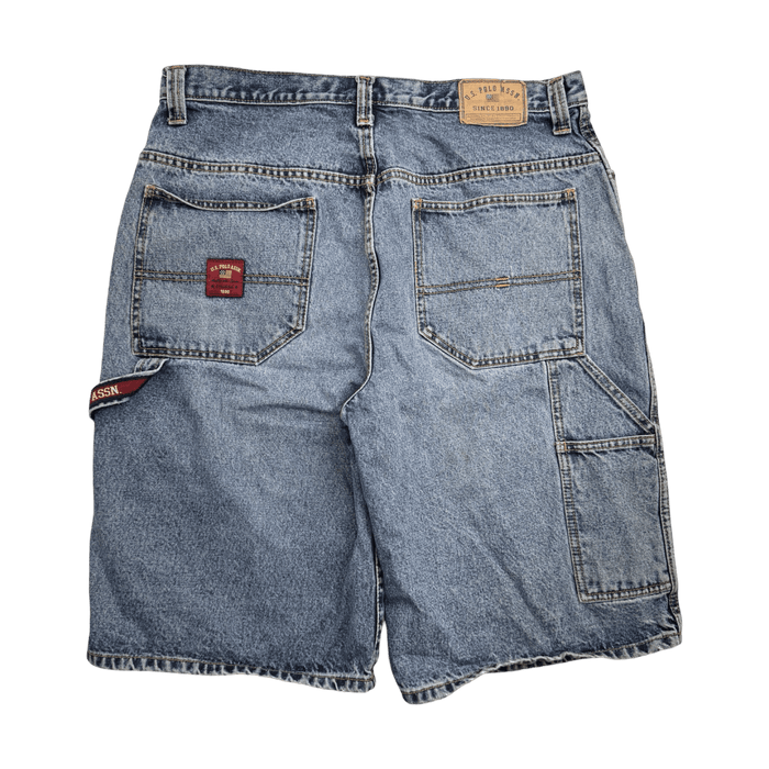 Vintage U.S. Polo Assn. Carpenter Denim Shorts | Vitnage Clothing Store Canada