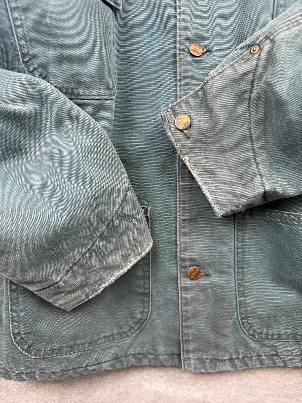Vintage Carhartt Chore Jacket Green
