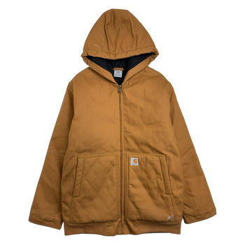 Carhartt Active Hooded Work Jacket Khaki