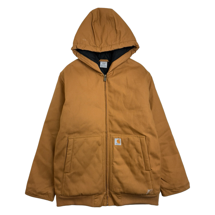 Carhartt Active Hooded Work Jacket Khaki | Vitnage Clothing Store Canada
