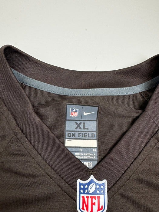 (XL) Nike Johnny Manziel Football Jersey Brown | Vitnage Clothing Store Canada