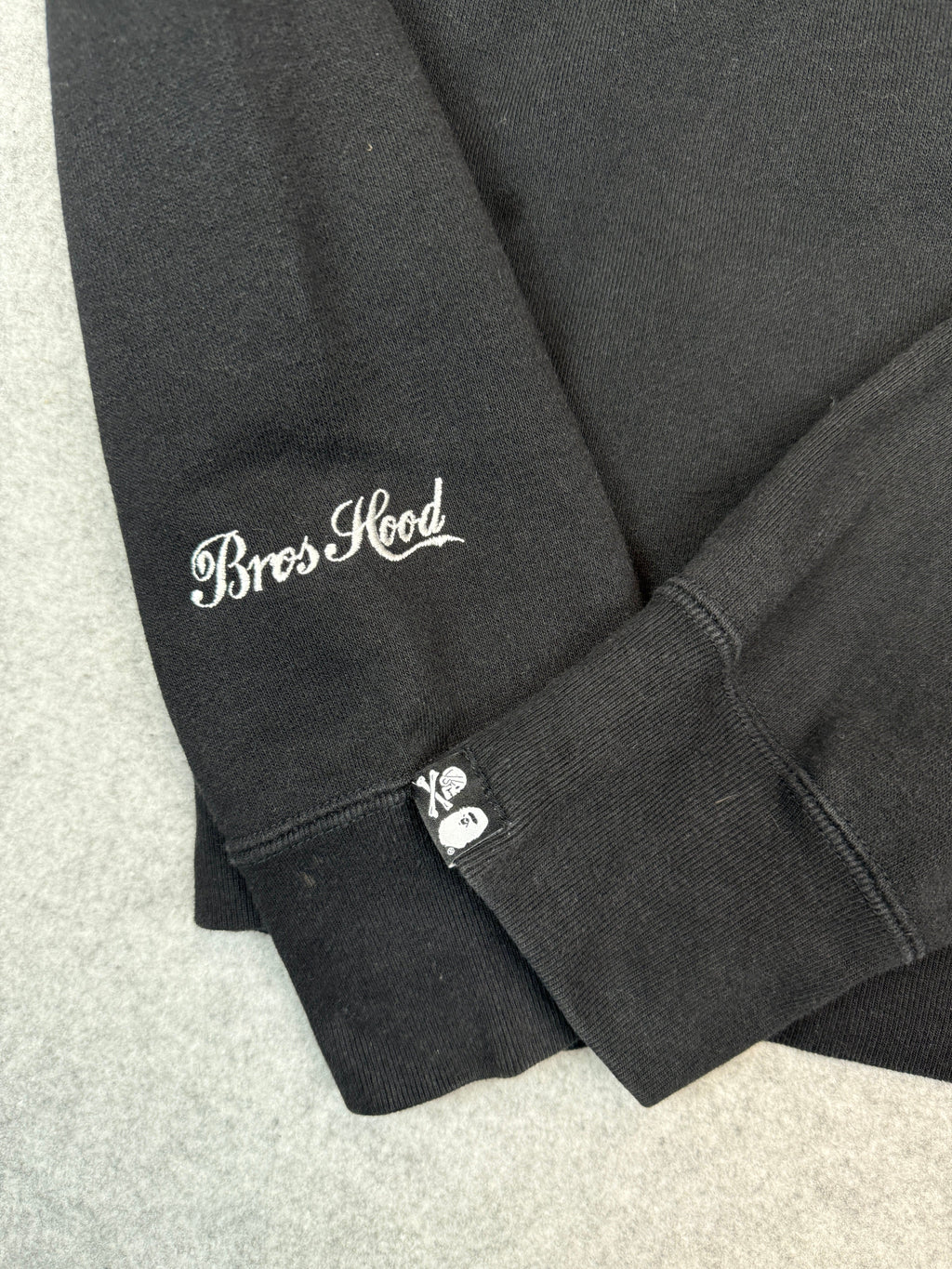 BAPE x Neighborhood Ape Skull Crewneck Black (USED)