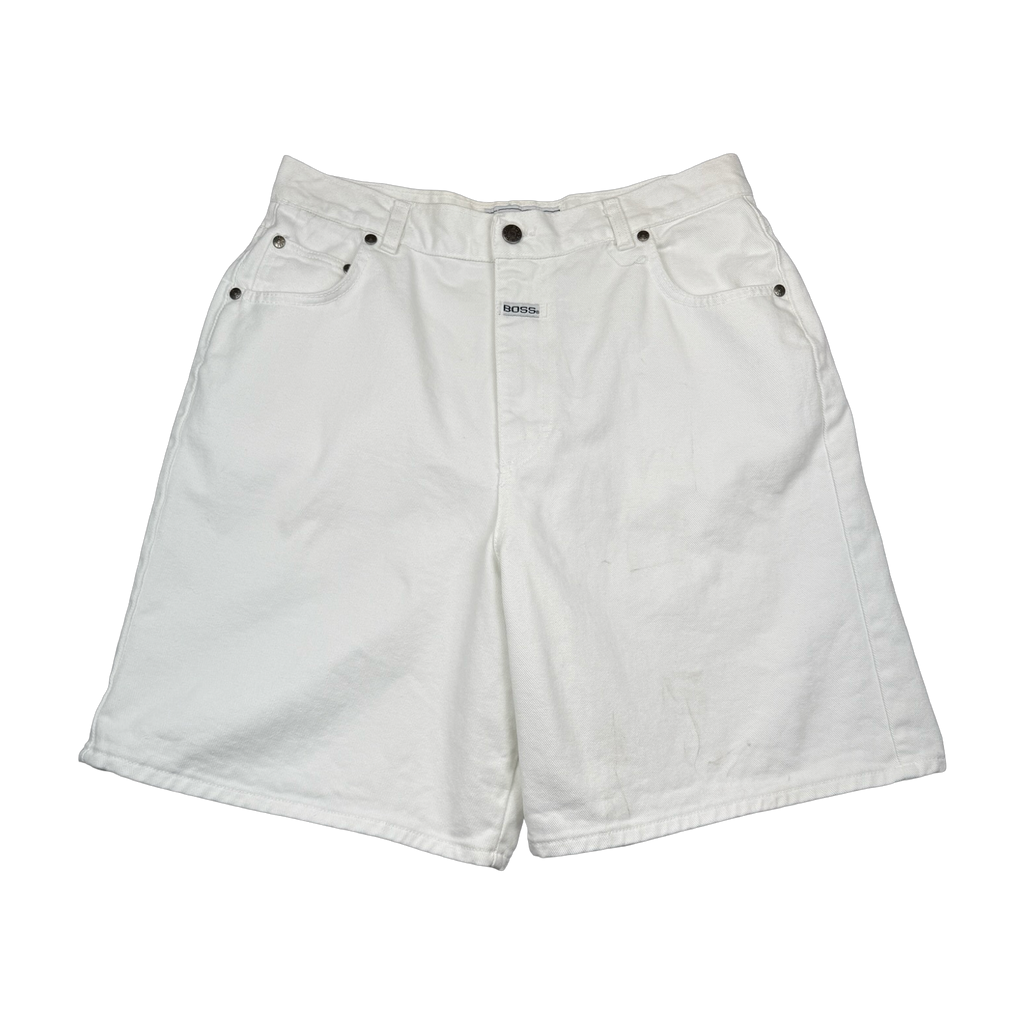 Vintage Boss Juniors Shorts White
