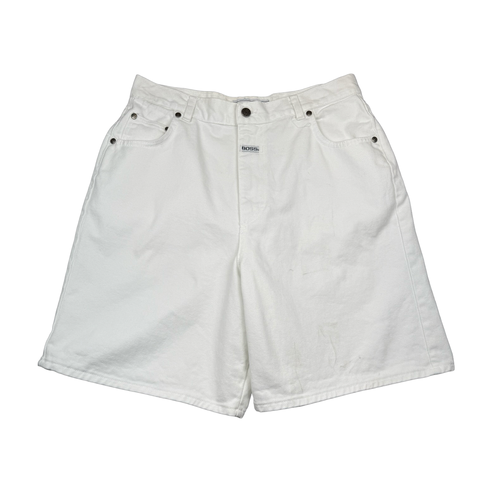 Vintage Boss Juniors Shorts White