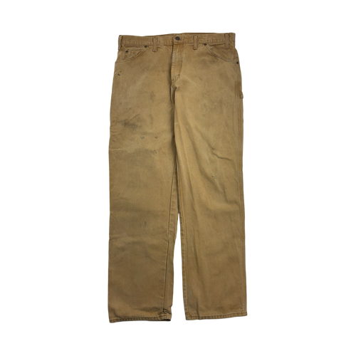 (36) Vintage Dickies Carpenter Pants Beige | Vintage Clothing Store Canada