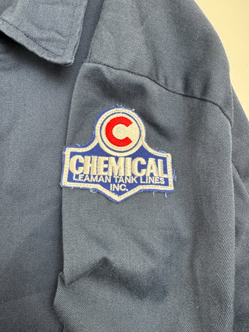 (XL) Vintage Topps Canvas Work Jacket Navy