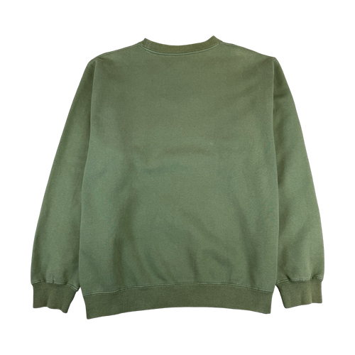 1990s Stussy Heavyweight Sweatshirt Green (USED) | Vintage Clothing Store Canada