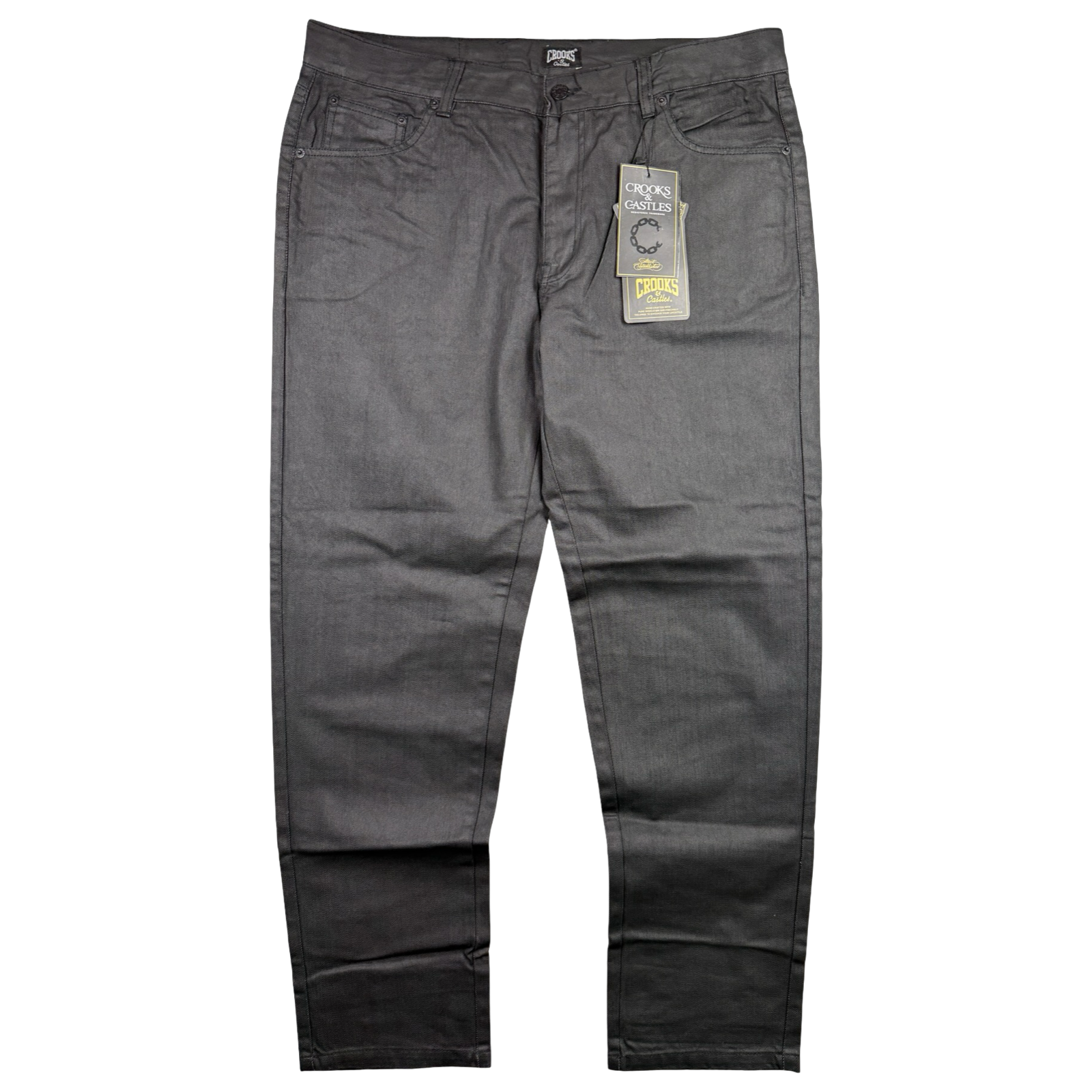 Crooks & Castles Denim Works Black Embroidery Jeans