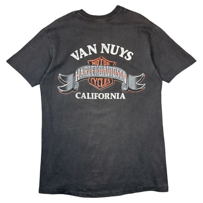 Vintage Harley Davidson National MDA Poker Run Tee Black | Vitnage Clothing Store Canada