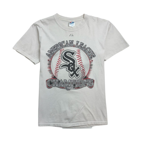 Vintage 2000s Chicago White Sox Tee White | Vintage Clothing Store Canada