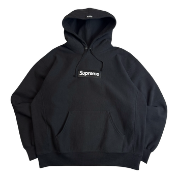 Supreme Box Logo Hoodie Black (USED)