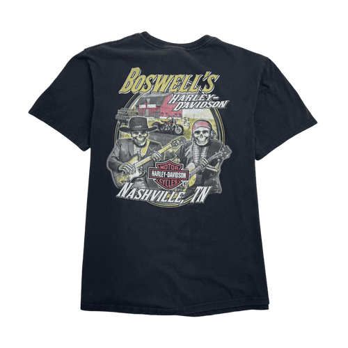Vintage Boswell's Harley Davidson Tee Black | Vintage Clothing Store Canada