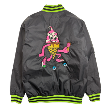 Billionaire Boys Club Ice Cream Varsity Jacket Black