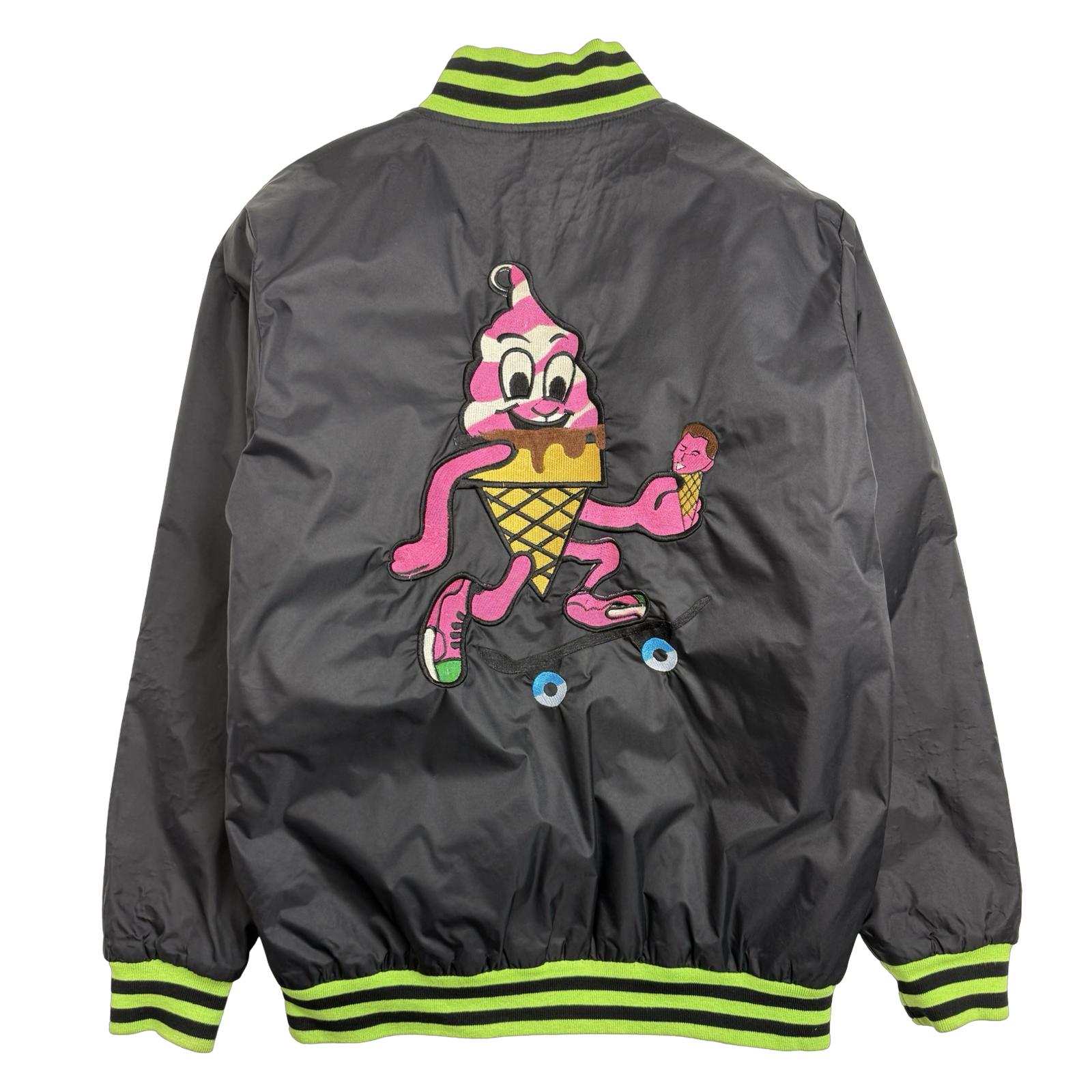 Billionaire Boys Club Ice Cream Varsity Jacket Black