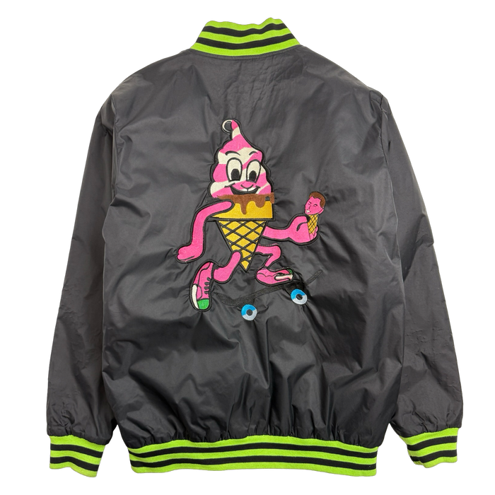 Billionaire Boys Club Ice Cream Varsity Jacket Black | Vitnage Clothing Store Canada