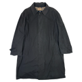Vintage Men's Burberry Trench Coat Black