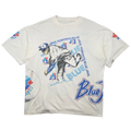 Vintage '91 Bulletin Athletics Toronto Blue Jays AOP Tee White