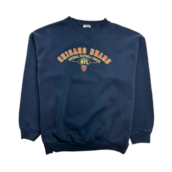 (M) Vintage NFL Chicago Bears Sweatshirts Navy