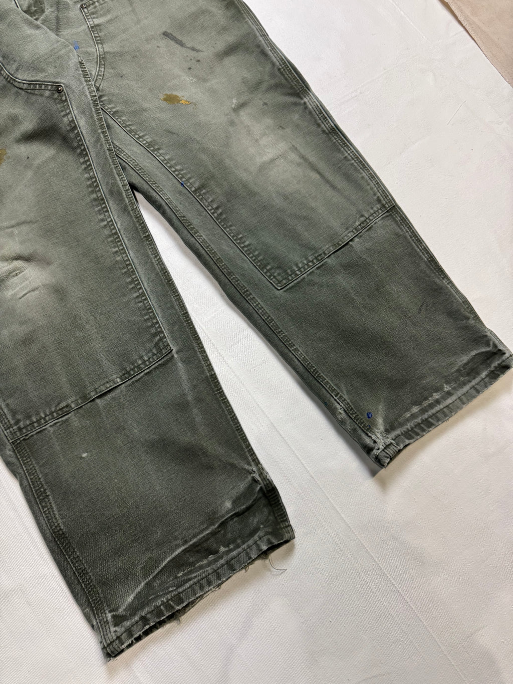 Carhartt Double Knee Carpenter Pants Green