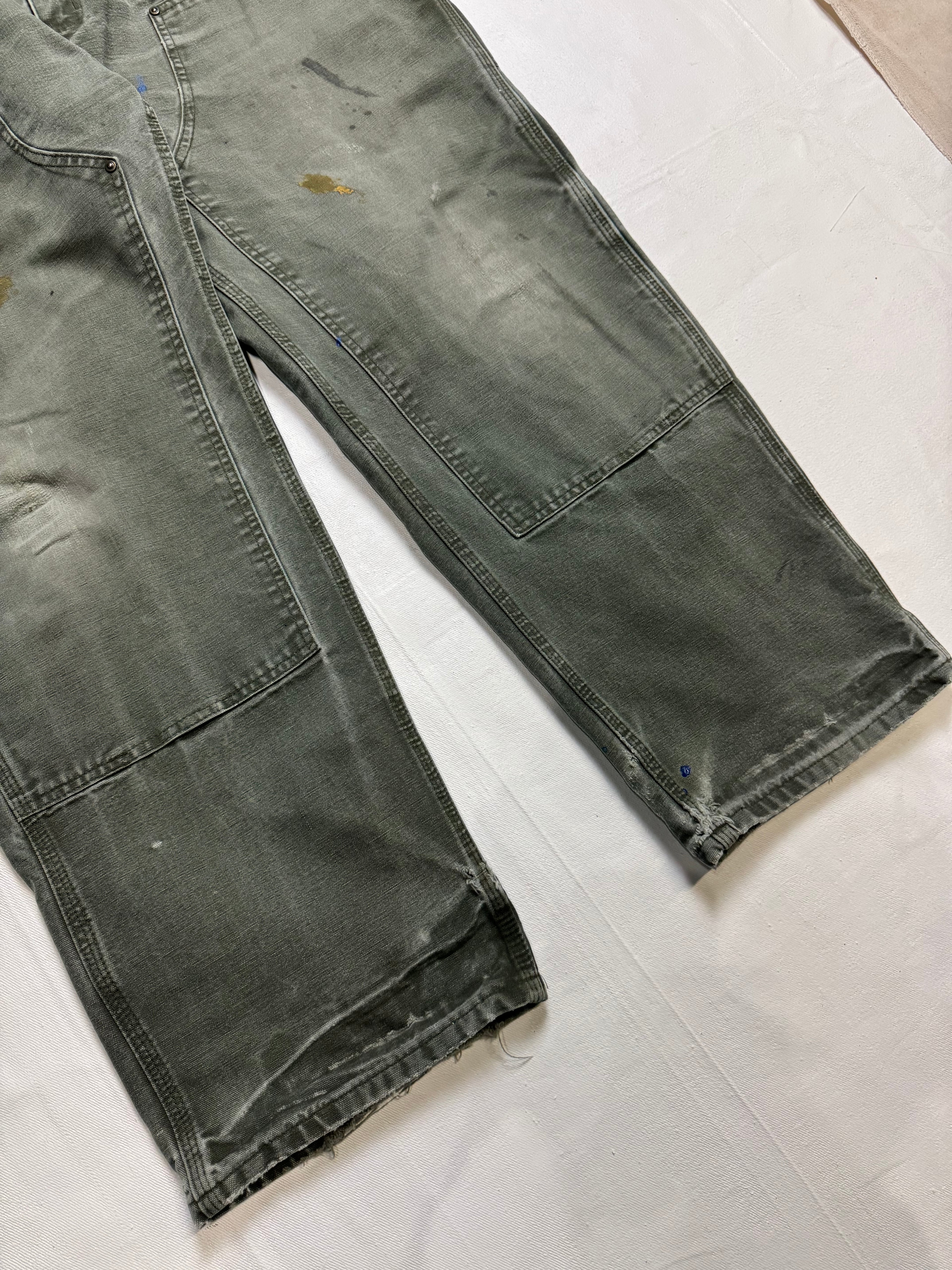 Carhartt Double Knee Carpenter Pants Green