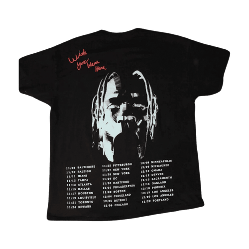 Travis Scott Astroworld Tour Tee Black | Vintage Clothing Store Canada