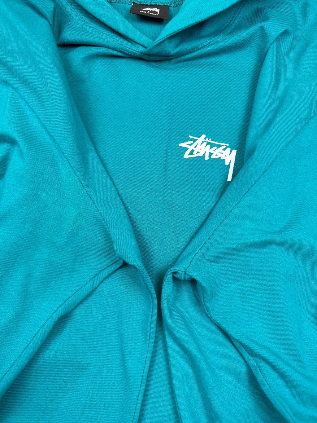 Stussy 8 Ball Lightweight Sweater Teal (USED)