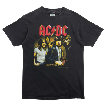Vintage 2000's ACDC Highway To Hell Tee Black