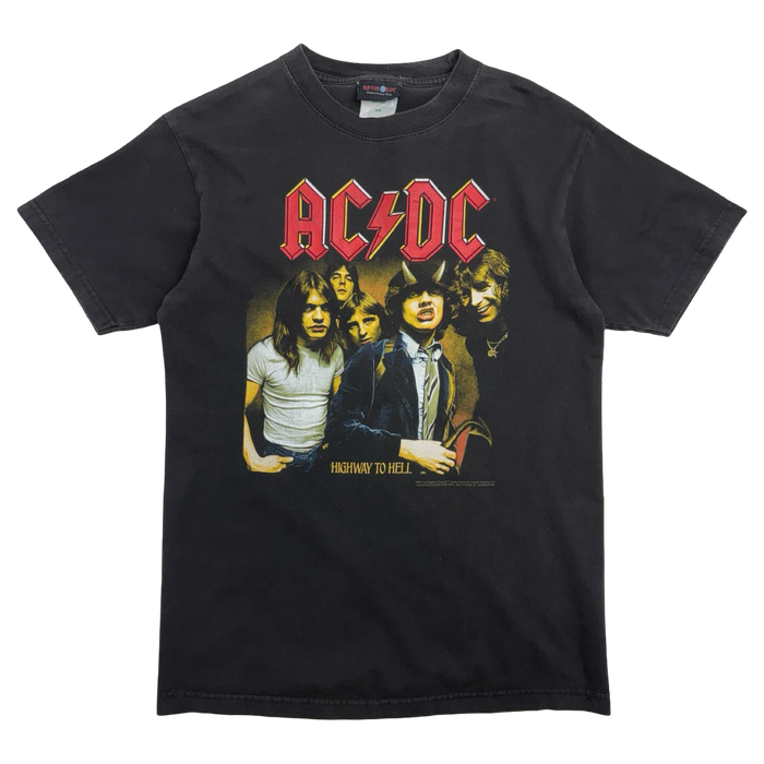Vintage 2000's ACDC Highway To Hell Tee Black | Vitnage Clothing Store Canada