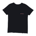 Chrome Hearts Horseshoe Scroll Logo Pocket Tee Black/Red