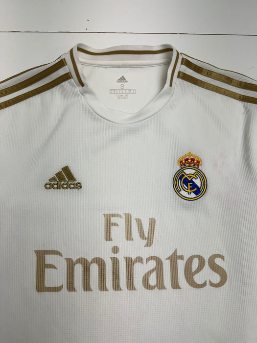 (S) Adidas Real Madrid Jersey White/Gold | Vitnage Clothing Store Canada