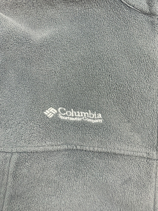 (XL) Vintage Columbia Fleece Zip-Up Jacket Black | Vitnage Clothing Store Canada